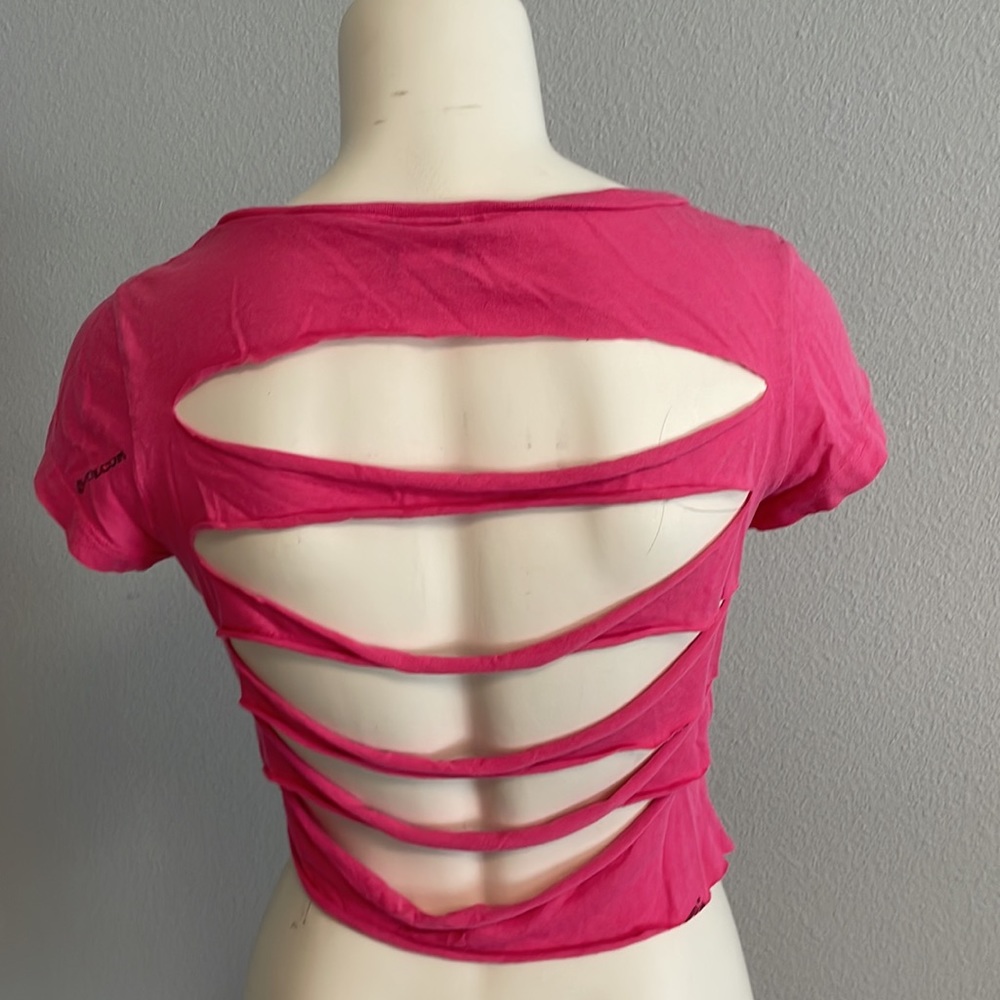 Volcom Cropped Open-Back Top - image 3